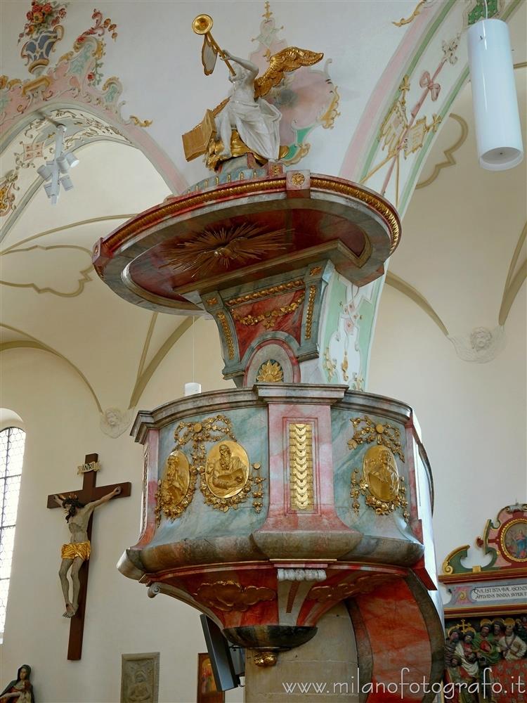 Engen (Germany) - Pulpit of the Church Mariä Himmelfahrt